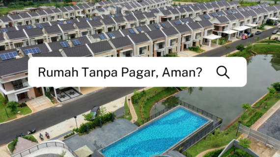 RUMAH TANPA PAGAR SEPERTI DI EROPA