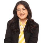 a woman in a suit and tie
